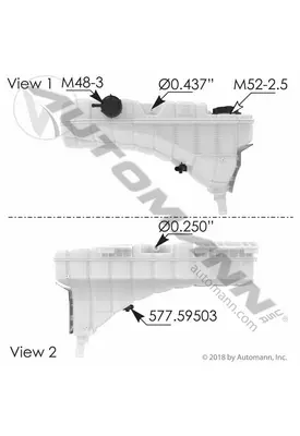 PETERBILT 330 Coolant Reservoir