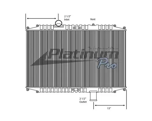 PETERBILT 330 RADIATOR ASSEMBLY