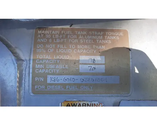 PETERBILT 335 2005-2020 FUEL TANK