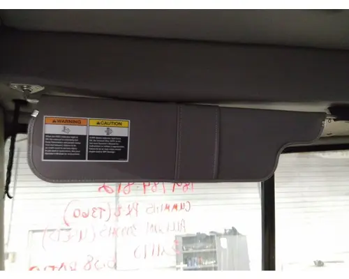 PETERBILT 335 INTERIOR SUN VISOR