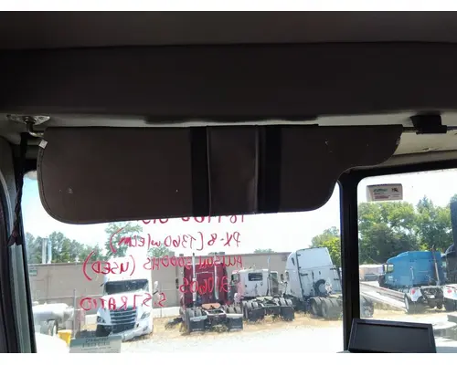 PETERBILT 335 INTERIOR SUN VISOR