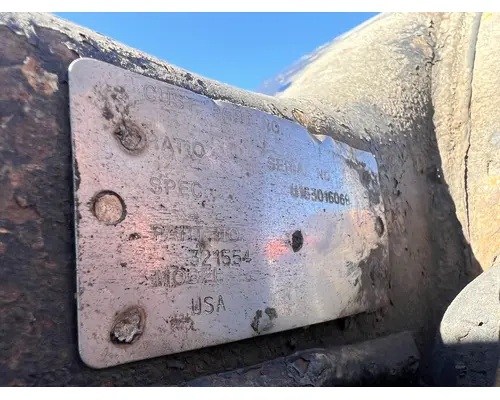 PETERBILT 337 Axle Assembly, Rear