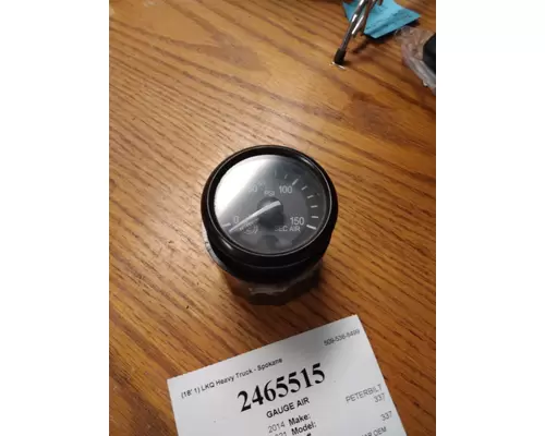 PETERBILT 337 GAUGE AIR