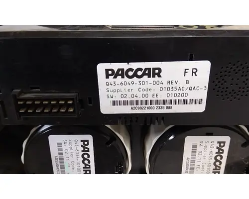 PETERBILT 337 GAUGE CLUSTER