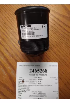 PETERBILT 337 GAUGE OIL PRESSURE