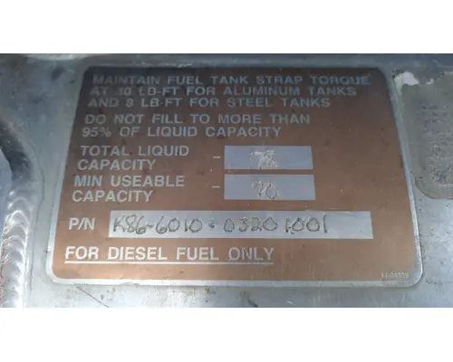 PETERBILT 340 2005-2020 FUEL TANK
