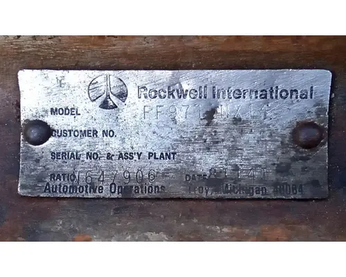 PETERBILT 359 Axle Assembly, Front (Steer)