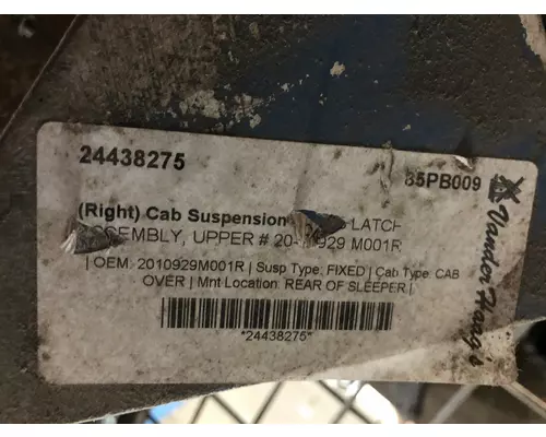 PETERBILT 362 Suspension