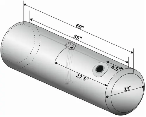 PETERBILT 365 2007-2025 FUEL TANK