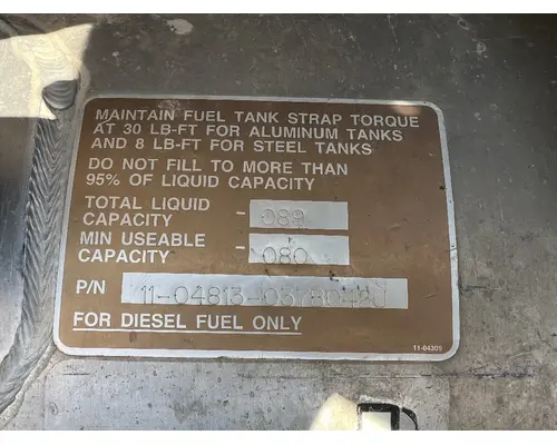 PETERBILT 365 Fuel Tank
