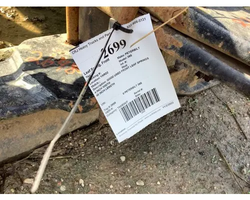 PETERBILT 365 Leaf Spring, Front