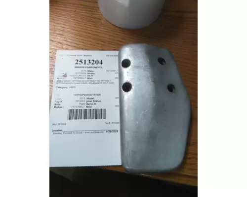 PETERBILT 365 MIRROR COMPONENTS