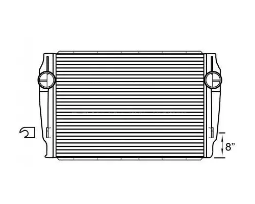 PETERBILT 367 CHARGE AIR COOLER (ATAAC)