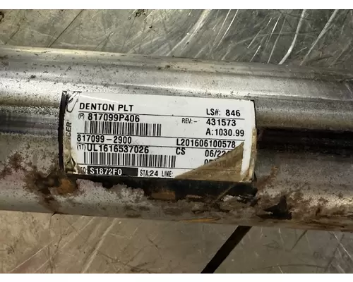 PETERBILT 367 Drive Shaft, Rear