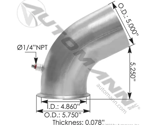 PETERBILT 377 EXHAUST COMPONENT