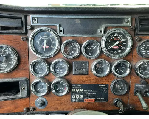 PETERBILT 377 GAUGE CLUSTER