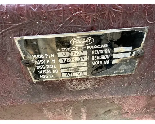PETERBILT 377 Hood