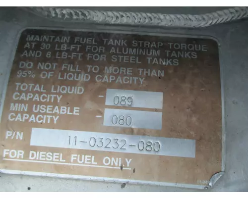 PETERBILT 378 Fuel Tank