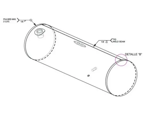 PETERBILT 379 1985-2007 FUEL TANK