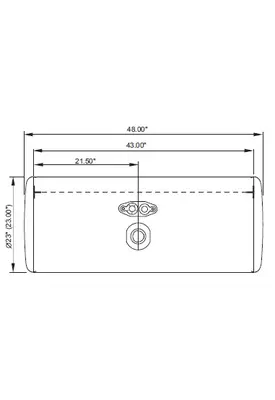 PETERBILT 379 1985-2007 FUEL TANK