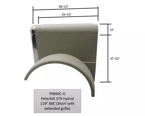 PETERBILT 379 1985-2007 HOOD