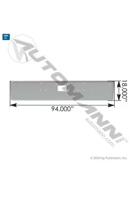 PETERBILT 379 Bumper Assembly, Front