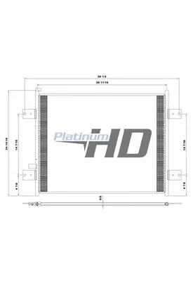 PETERBILT 379 Condenser