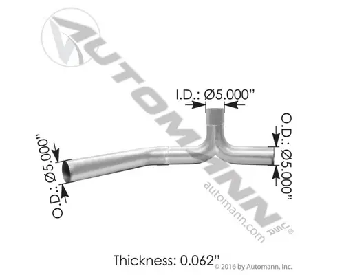 PETERBILT 379 EXHAUST PIPE