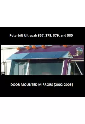 PETERBILT 379 EXTERIOR SUN VISOR