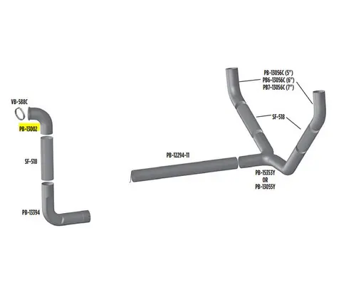 PETERBILT 379 Exhaust Pipe