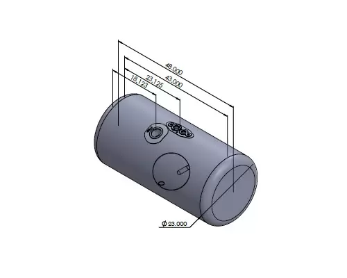 PETERBILT 379 FUEL TANK