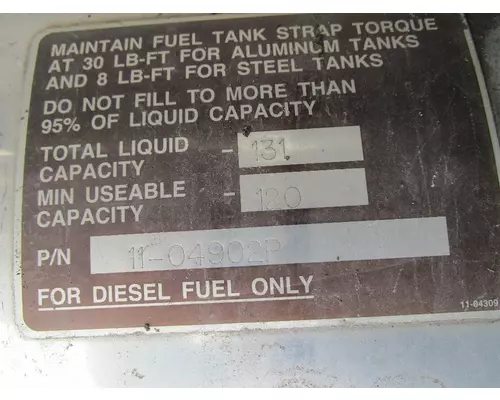 PETERBILT 379 Fuel Tank