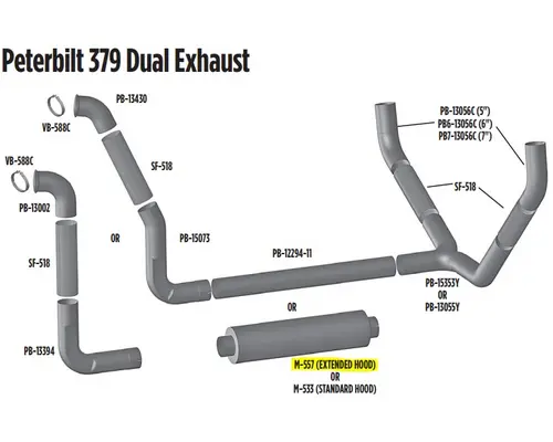 PETERBILT 379 Muffler