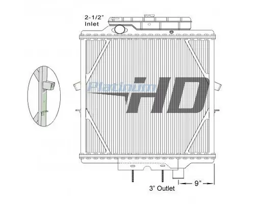 PETERBILT 379 RADIATOR ASSEMBLY