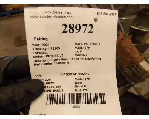 PETERBILT 379 Skirt
