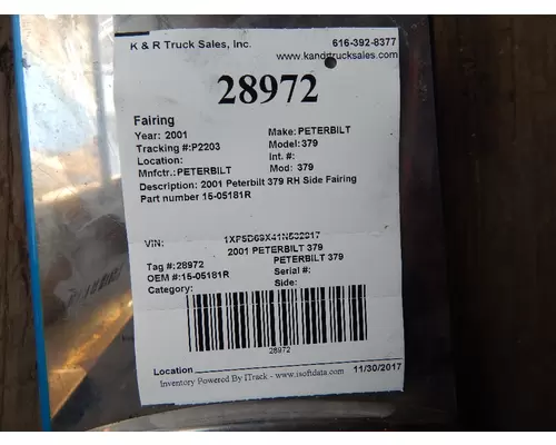 PETERBILT 379 Skirt