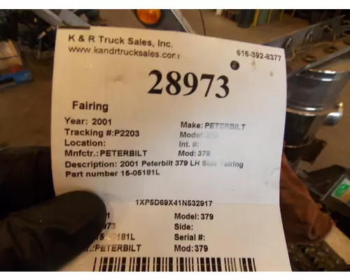 PETERBILT 379 Skirt