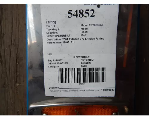 PETERBILT 379 Skirt