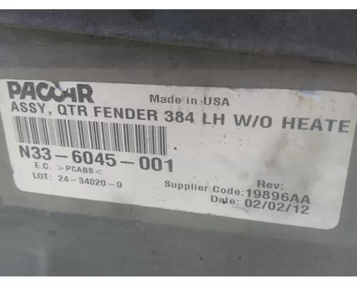 PETERBILT 384 BATTERY BOX