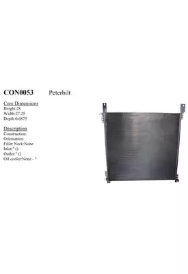 PETERBILT 385 Air Conditioner Condenser