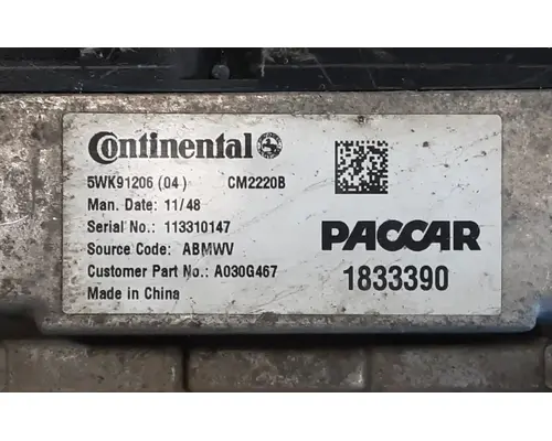 PETERBILT 386 ACM Aftertreatment Control Module