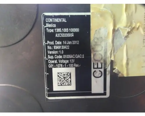 PETERBILT 386 CHASSIS CONTROL MODULE (CCM)