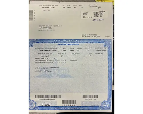 PETERBILT 386 Complete Vehicle