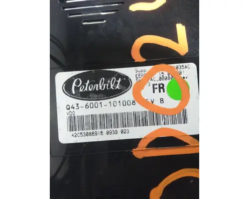 PETERBILT 386 GAUGE CLUSTER