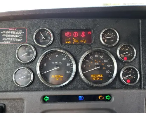 PETERBILT 386 GAUGE CLUSTER