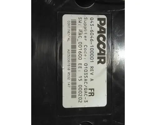 PETERBILT 386 GAUGE CLUSTER