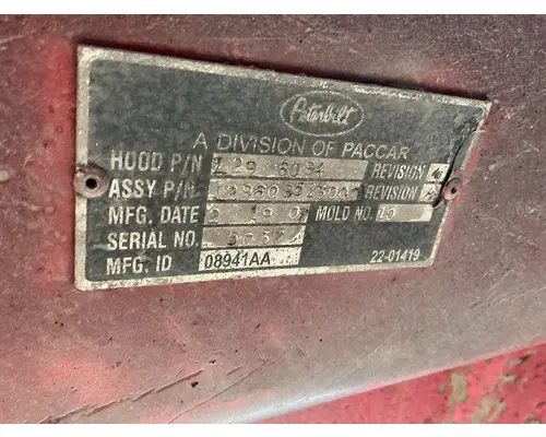 PETERBILT 386 Hood