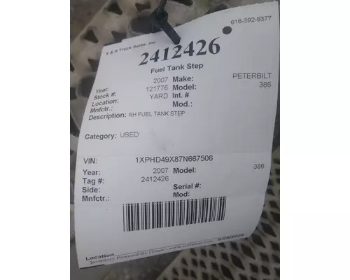 PETERBILT 386 Step