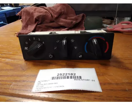 PETERBILT 386 TEMPERATURE CONTROL