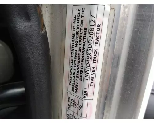 PETERBILT 386 WHOLE TRUCK FOR RESALE